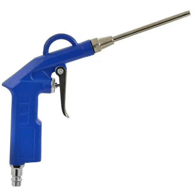 GEKO Luchtblaaspistool - Lange Nozzle - Tot 10 Bar - Met Ophangpunt