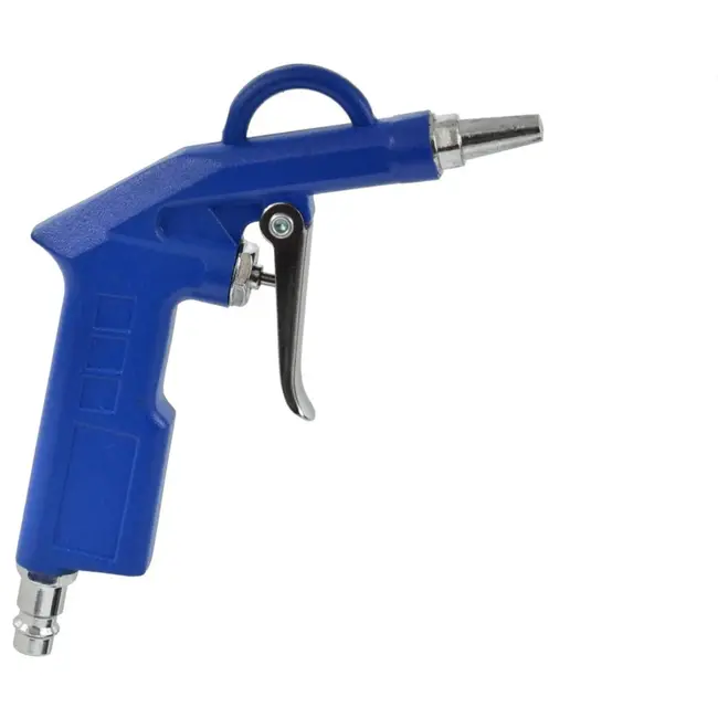 GEKO Luchtblaaspistool - Lange Nozzle - Tot 10 Bar - Met Ophangpunt