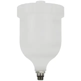 GEKO Plastic verfspuitbeker - 600 ml - externe schroefdraad