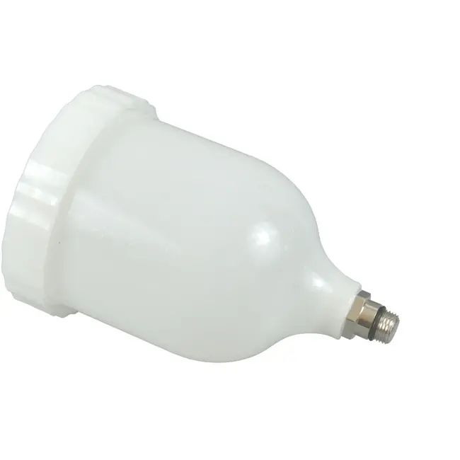 GEKO Plastic verfspuitbeker - 600 ml - externe schroefdraad