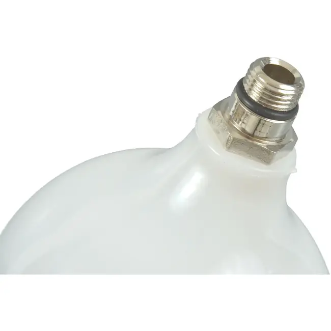 GEKO Plastic verfspuitbeker - 600 ml - externe schroefdraad