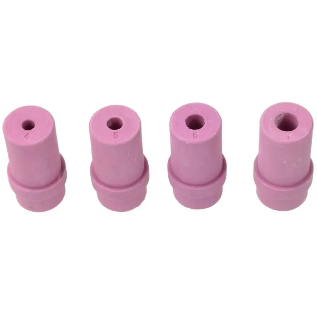 GEKO Keramische spuitmondenset - 4 stuks - 4-7 mm - Voor zandstralen
