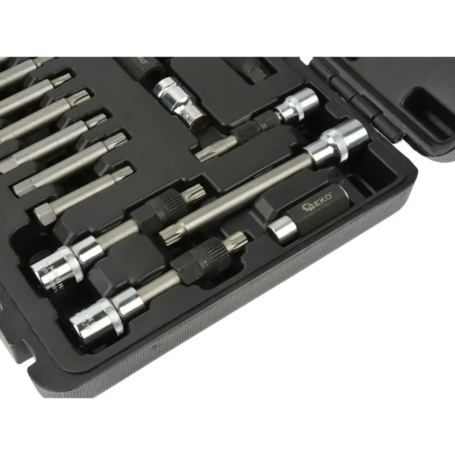 GEKO 22-delige alternatorpoelieset - veelzijdig - voor diverse automerken