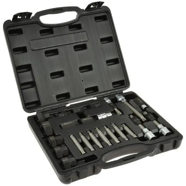 GEKO 22-delige alternatorpoelieset - veelzijdig - voor diverse automerken