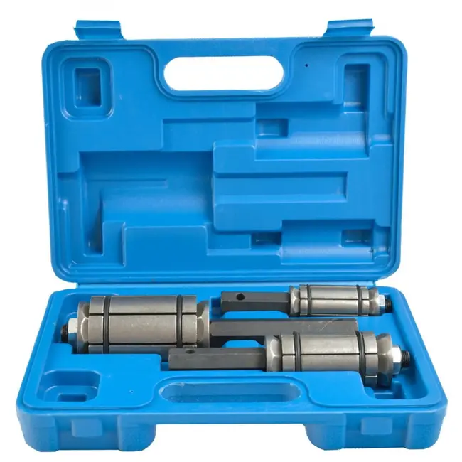 GEKO 3-delige uitlaatpijpuittrekker set - Verstelbare diameter - Inclusief opbergkoffer