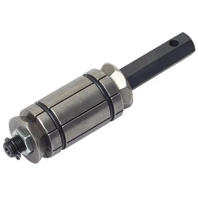 GEKO 3-delige uitlaatpijpuittrekker set - Verstelbare diameter - Inclusief opbergkoffer