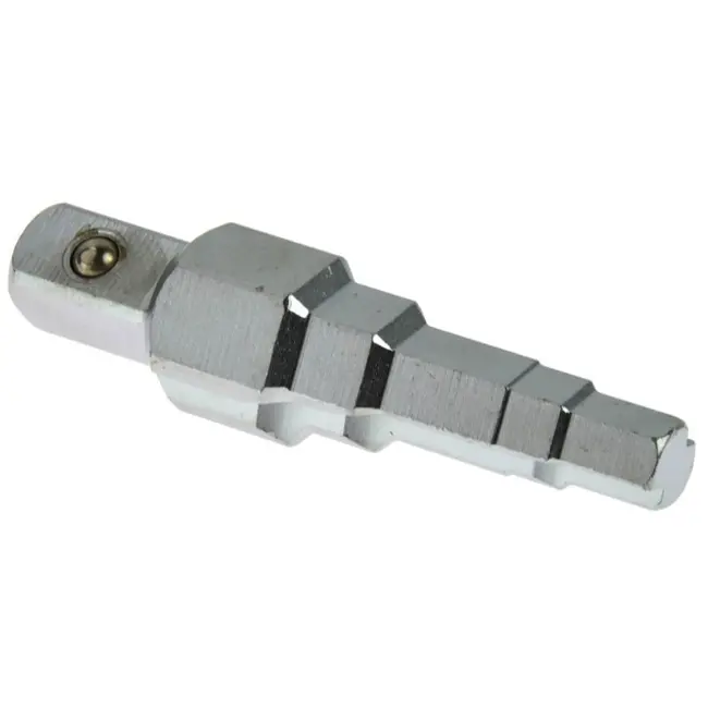 GEKO Combi sleutel - 5 stappen - voor radiatorkranen en koppelingen - 1/2" vierkante aandrijving