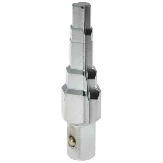 GEKO Combi sleutel - 5 stappen - voor radiatorkranen en koppelingen - 1/2" vierkante aandrijving