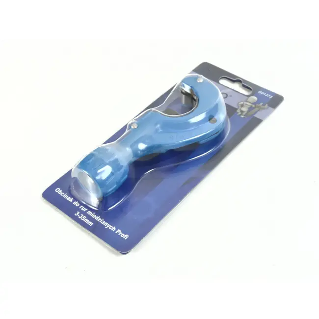 GEKO Koperen pijpsnijder - 3-35 mm - RVS snijwiel - Met ontbramer