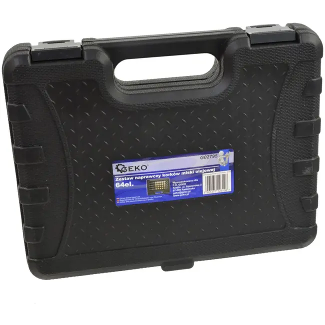 GEKO Oliepan reparatieset - 64-delig - Diverse maten M13-M20 - Inclusief tappen en afdichtringen