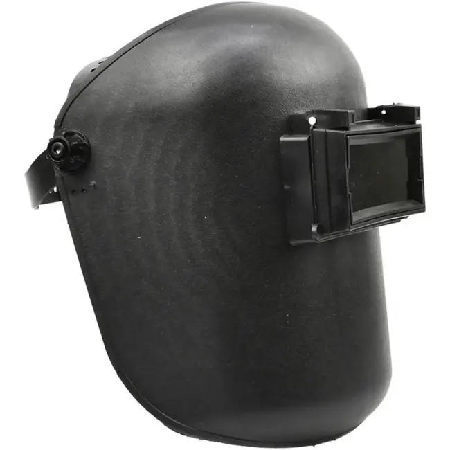 GEKO Lashelm - Flip-up Vizier - UV-bescherming - Verstelbare Pasvorm - Zwart