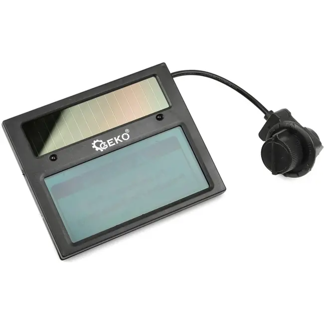 GEKO Auto-dimmend lasfilter - UV/IR bescherming - Verstelbare tint - Zichtveld 92x42 mm - Zonne-energie