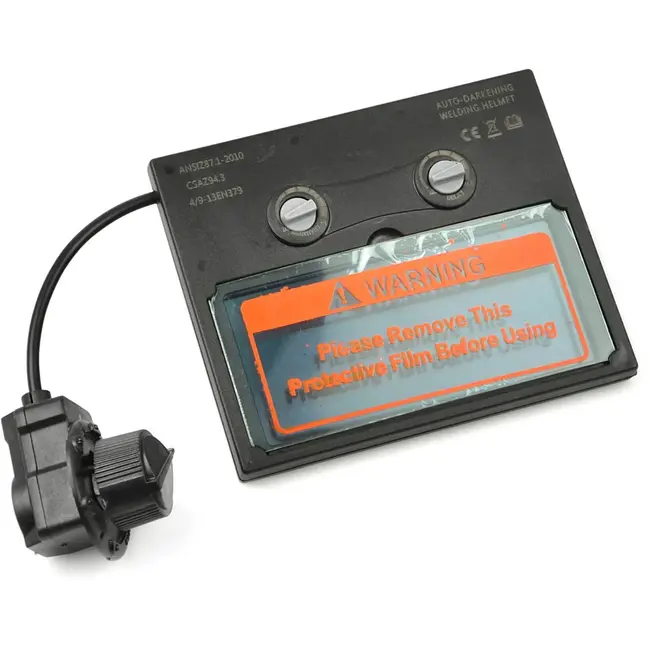 GEKO Auto-dimmend lasfilter - UV/IR bescherming - Verstelbare tint - Zichtveld 92x42 mm - Zonne-energie