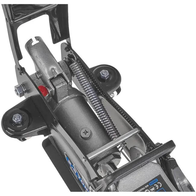 GEKO Hydraulische garagekrik - 2,5 ton - laag profiel - 360 mm hefhoogte - met draaggreep