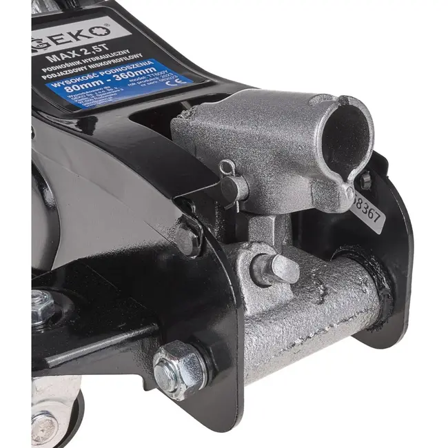 GEKO Hydraulische garagekrik - 2,5 ton - laag profiel - 360 mm hefhoogte - met draaggreep