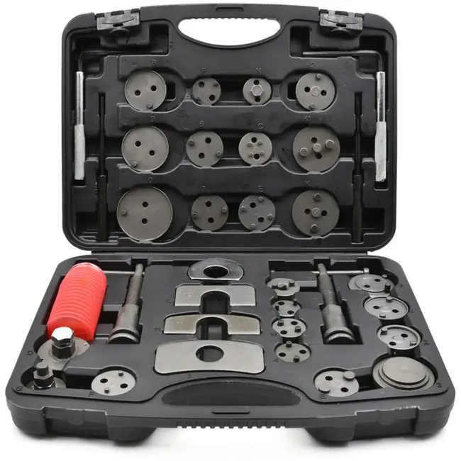 GEKO 35-delige remklauw service set - veelzijdig - magnetische bevestiging - inclusief adapters