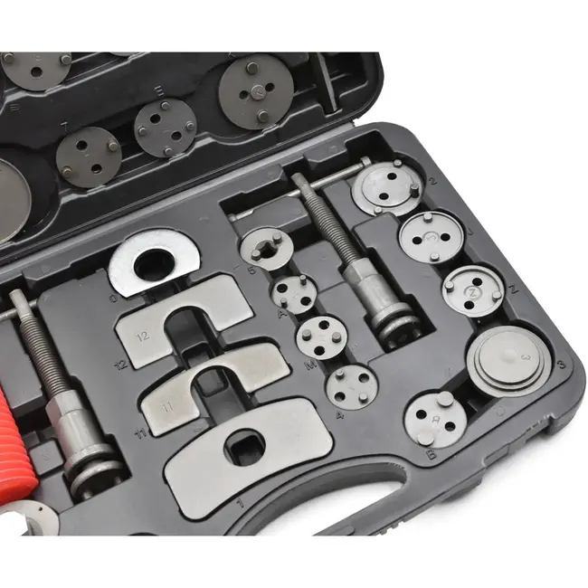 GEKO 35-delige remklauw service set - veelzijdig - magnetische bevestiging - inclusief adapters