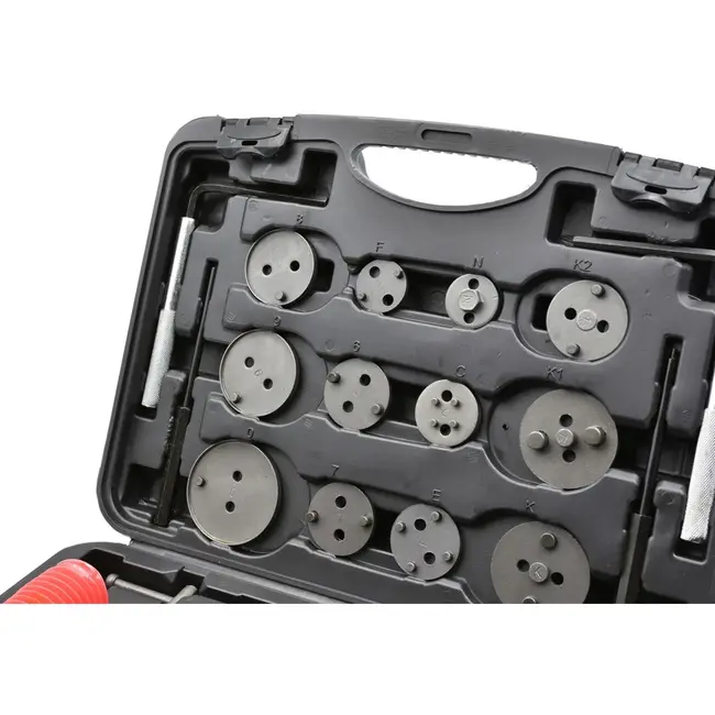 GEKO 35-delige remklauw service set - veelzijdig - magnetische bevestiging - inclusief adapters