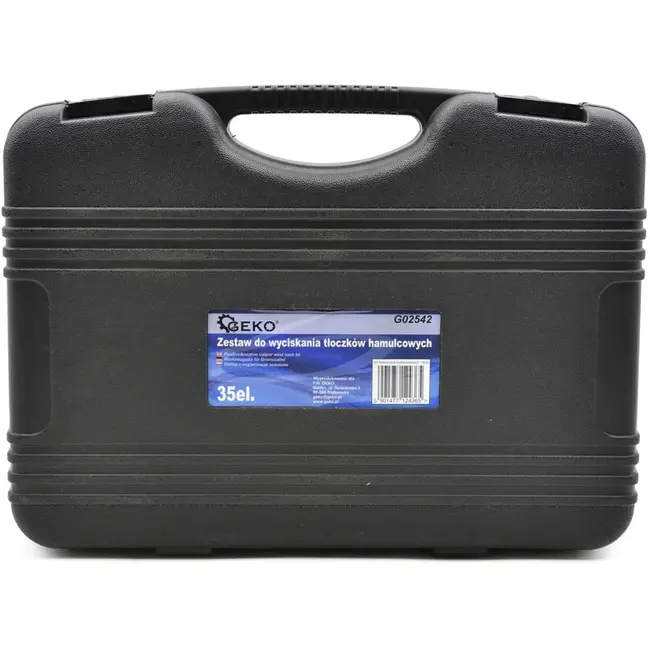 GEKO 35-delige remklauw service set - veelzijdig - magnetische bevestiging - inclusief adapters