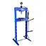 GEKO Hydraulische werkplaatspers - 20 ton - voetbediening - met manometer - verstelbare werkhoogte