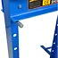 GEKO Hydraulische werkplaatspers - 30 ton - 2-snelheden handpomp - verstelbare hoogte - met drukmeter