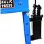GEKO Hydraulische werkplaatspers - 30 ton - 2-snelheden handpomp - verstelbare hoogte - met drukmeter