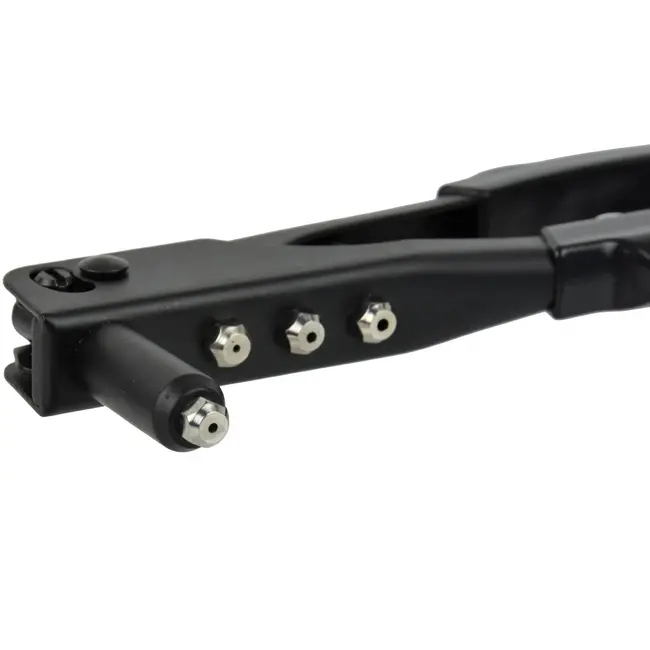 GEKO Riveteertang - 4 maten - Staal - Ergonomisch - 240 mm