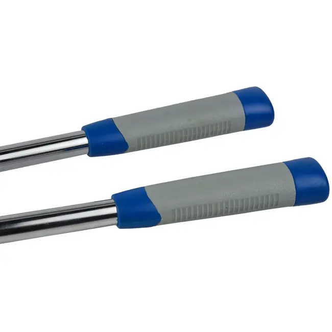 GEKO Lange hefboom popnageltang - ergonomisch - 410 mm - 4 maten inzetstukken