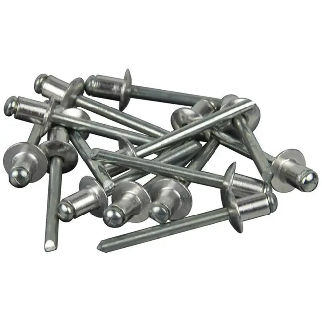 GEKO Handpopnageltang - 260 mm - Inclusief 60 stalen popnagels - Ergonomisch ontwerp