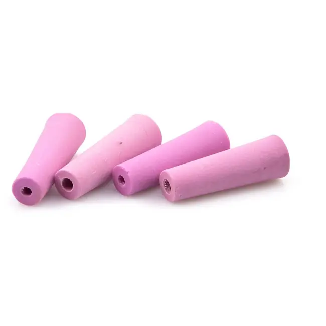 GEKO Keramische spuitmondenset - 4 stuks - 2 tot 3,5 mm - Voor syfoon zandstralers