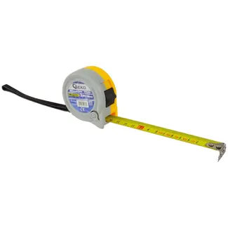 GEKO Magnetische meetlint - 2m - 16mm - ABS behuizing - Stalen blad