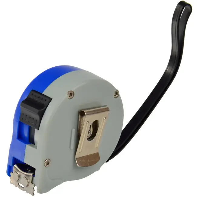 GEKO Meetlint - 3m x 16mm - Magnetische haak - ABS behuizing - Vergrendelknop