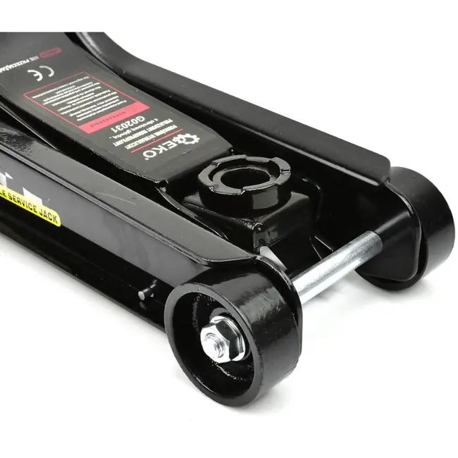 GEKO Hydraulische garagekrik - 2,5T - 360° draaibare hendel - laag profiel - robuust en stabiel