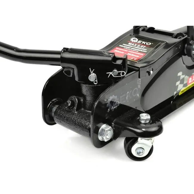 GEKO Hydraulische garagekrik - 2,5T - 360° draaibare hendel - laag profiel - robuust en stabiel