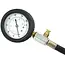 GEKO Uitgebreide oliedruktester set - 10 adapters - Manometer tot 10 bar - Flexibele slang 120 cm