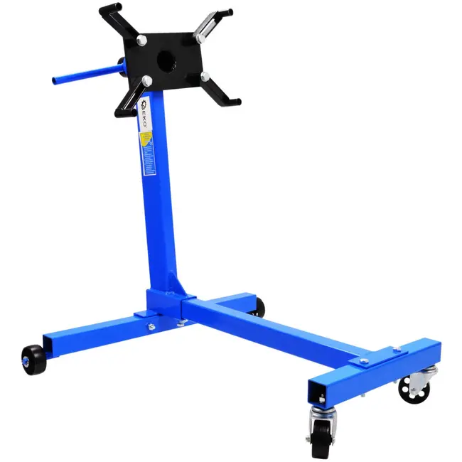 GEKO Motorstandaard - 450 kg draagvermogen - 360 graden draaibaar - 850 mm hoog