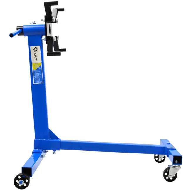 GEKO Motorstandaard - 450 kg draagvermogen - 360 graden draaibaar - 850 mm hoog