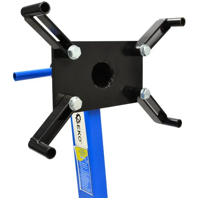 GEKO Motorstandaard - 450 kg draagvermogen - 360 graden draaibaar - 850 mm hoog