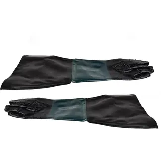 GEKO Rubberen straalhandschoenen - extra lange bescherming - robuust ontwerp