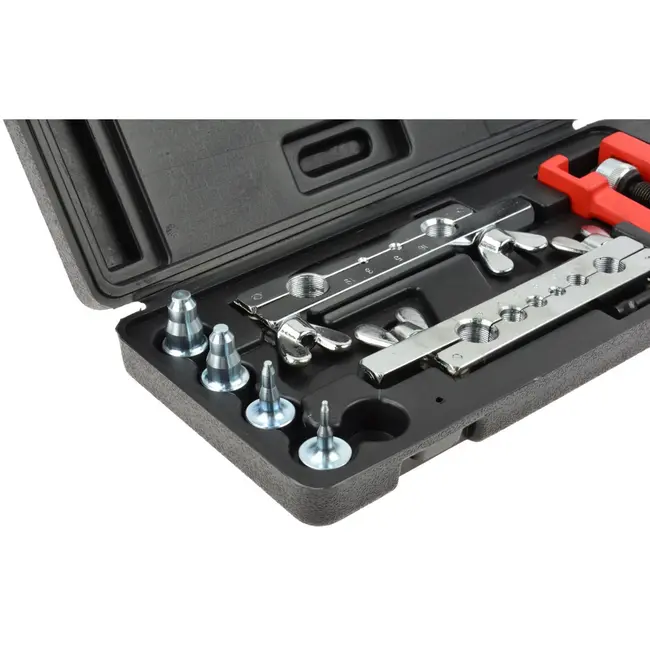 GEKO Flaring gereedschapset - veelzijdig - 3-19 mm - voor dunwandige buizen