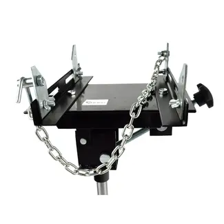 GEKO Transmissiekrikadapter - 600 kg - Veiligheidsketting - Kantelbaar 35° voor/achter