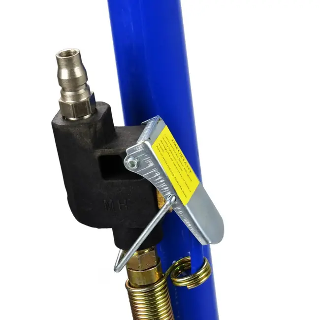 GEKO Hydraulische vloerdompkrik - 35 ton - robuust ontwerp - grote wielen - inclusief adapters