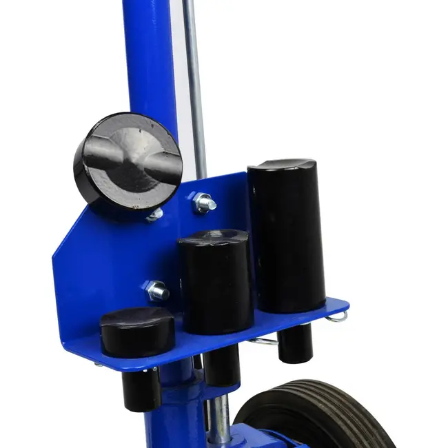 GEKO Hydraulische vloerdompkrik - 35 ton - robuust ontwerp - grote wielen - inclusief adapters