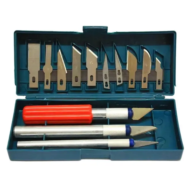 GEKO Multifunctioneel precisie-messenset - 13-delig - Antislip handgreep - Magnetische opslag