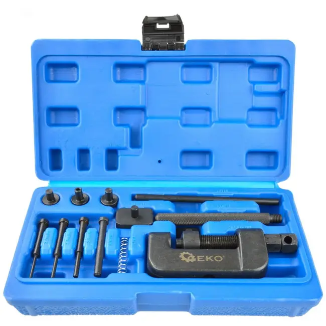 GEKO Kettingbreker en klinkgereedschap - Geschikt voor motoren, fietsen en auto's