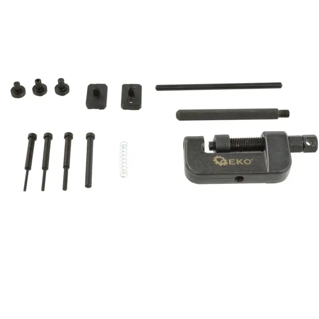 GEKO Kettingbreker en klinkgereedschap - Geschikt voor motoren, fietsen en auto's