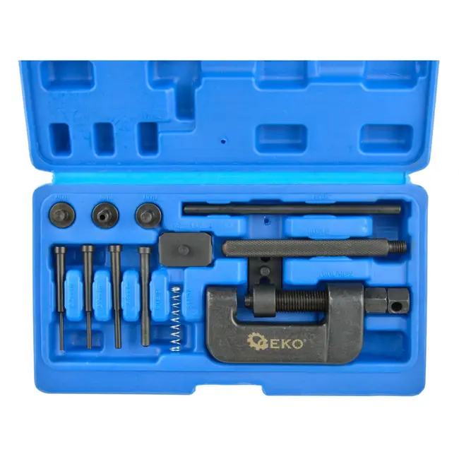 GEKO Kettingbreker en klinkgereedschap - Geschikt voor motoren, fietsen en auto's