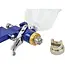 GEKO HVLP verfspuit - 2,5 mm nozzle - aluminium behuizing - verstelbare instellingen