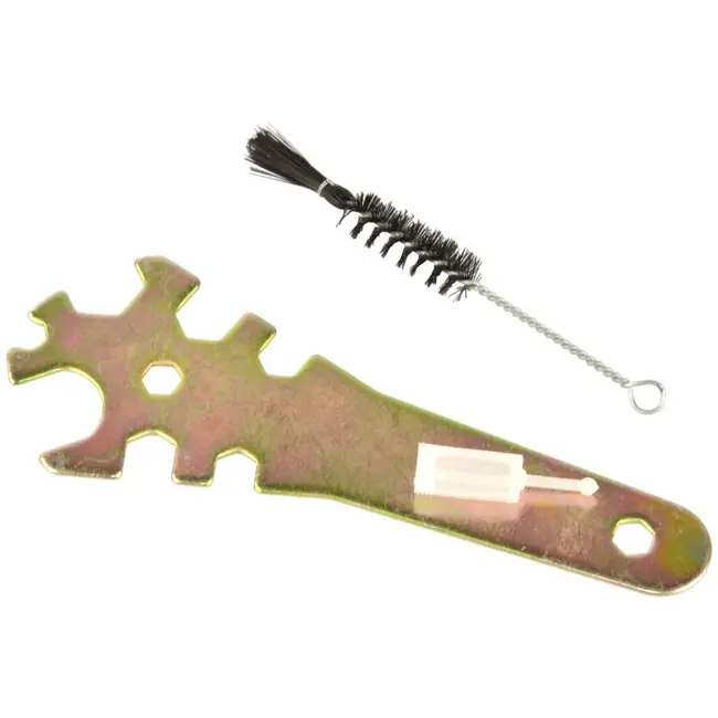 GEKO HVLP verfspuit - 2,5 mm nozzle - aluminium behuizing - verstelbare instellingen