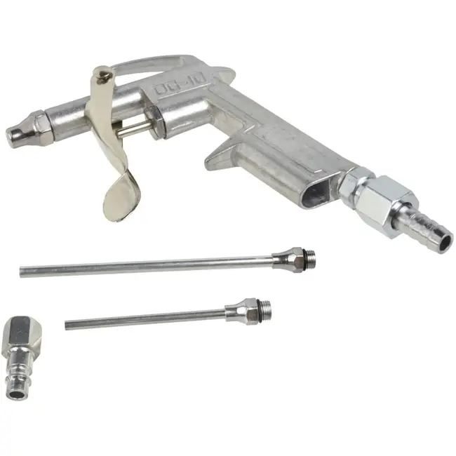 GEKO Luchtpistool - Twee Nozzles - Hoge Druk - 5-delig Set